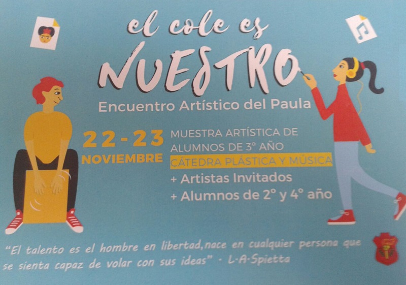Encuentro artístico del Paula 22 y 23 de noviembre 2016 Encuentro artístico del Paula 22 y 23 de noviembre 2016